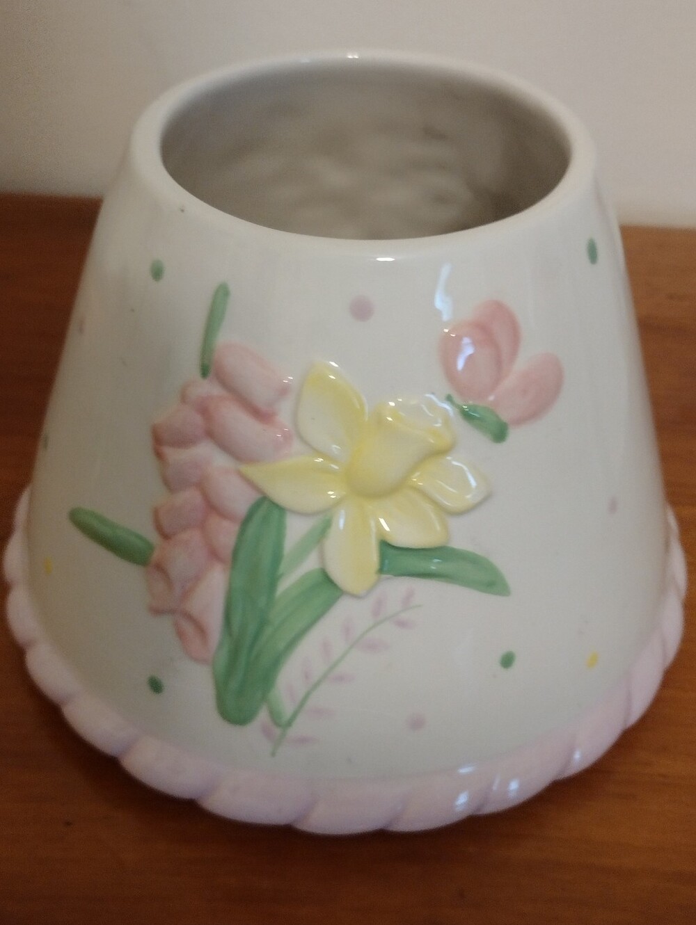 Beautiful Ceramic Candle Shade